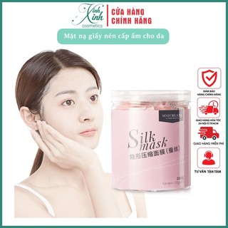 Mặt nạ giấy nén dùng để cấp ẩm cho da Silk Mask - Maycreate