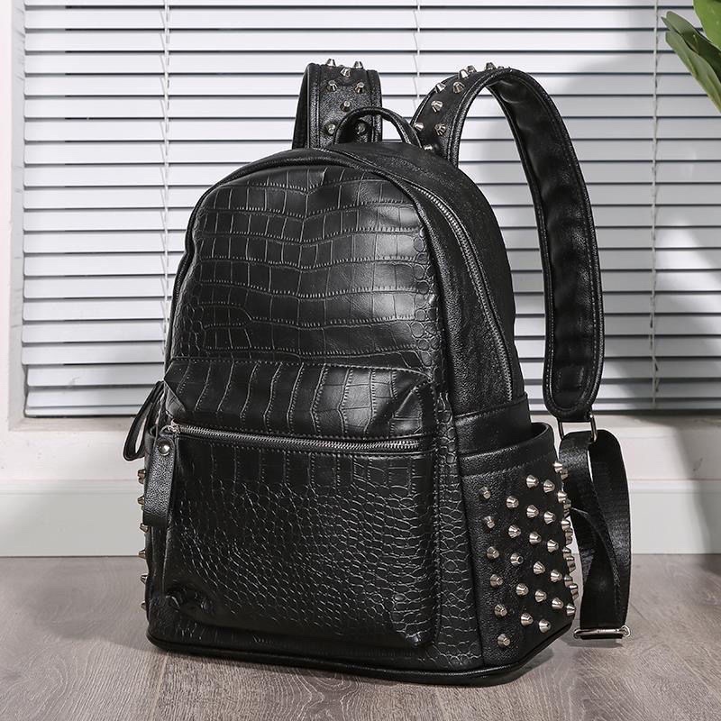 Balo da thời trang nam nữ balo da PU cao cấp chống nước cặp đi học đi chơi ulzzang balo đựng laptop 14 inh