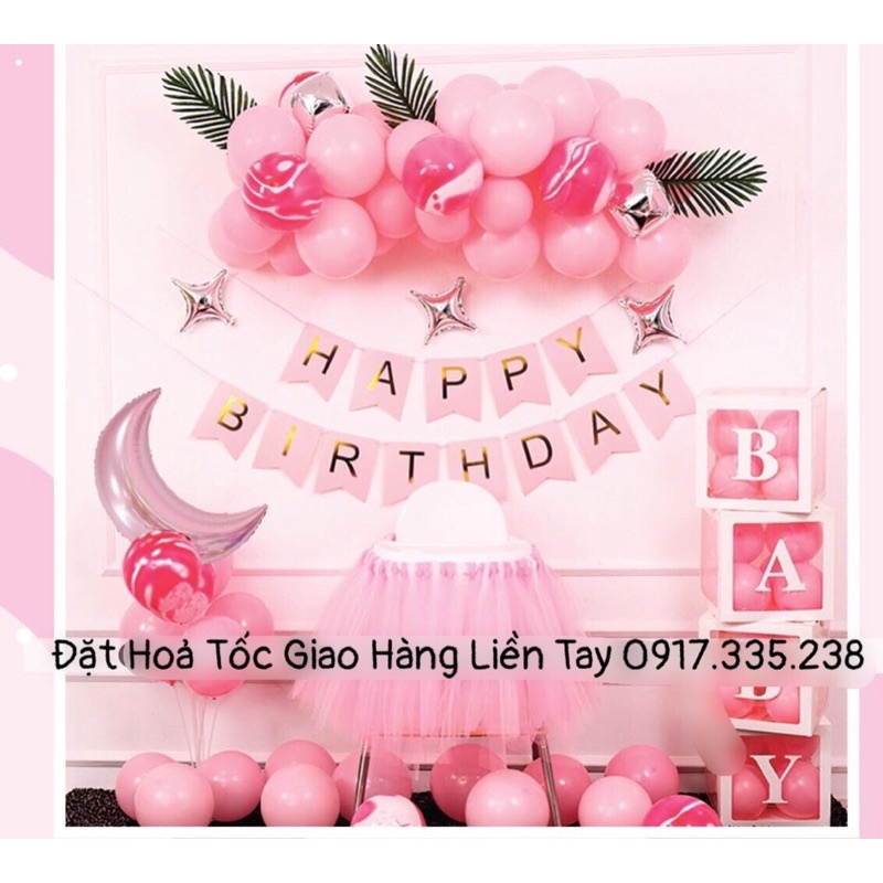 Set trang trí sinh nhật cho bé trai Và Bé Gái đơn giản, dễ trang trí nhưng rất đẹp 🤩❤️