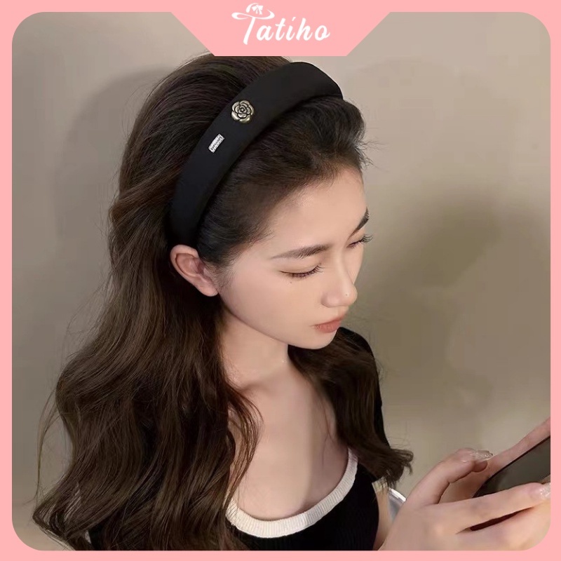 Cài tóc băng đô Santi Tuban Unisex hoạ tiết da dạng phong cách hàn quốc dễ thương nhiều màu sắc - Mã BD024