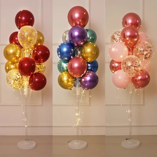 Trụ mika giả bóng bay cao 1,6m gồm 19 thanh