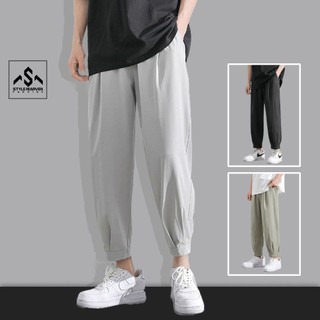 Mẫu mới quần jogger kaki thể thao nam ống rộng bo gấu trẻ trung stylemarven quan sm004cc