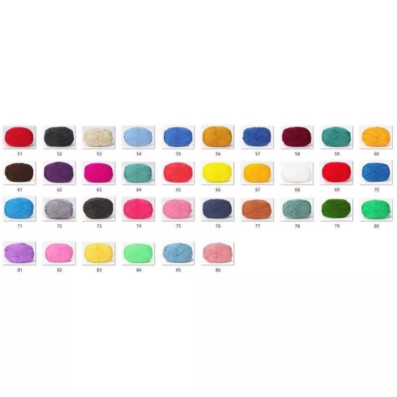 ❤️ Len Milk Cotton Mac Đen 50gram Mã 51 - 86 ❤️