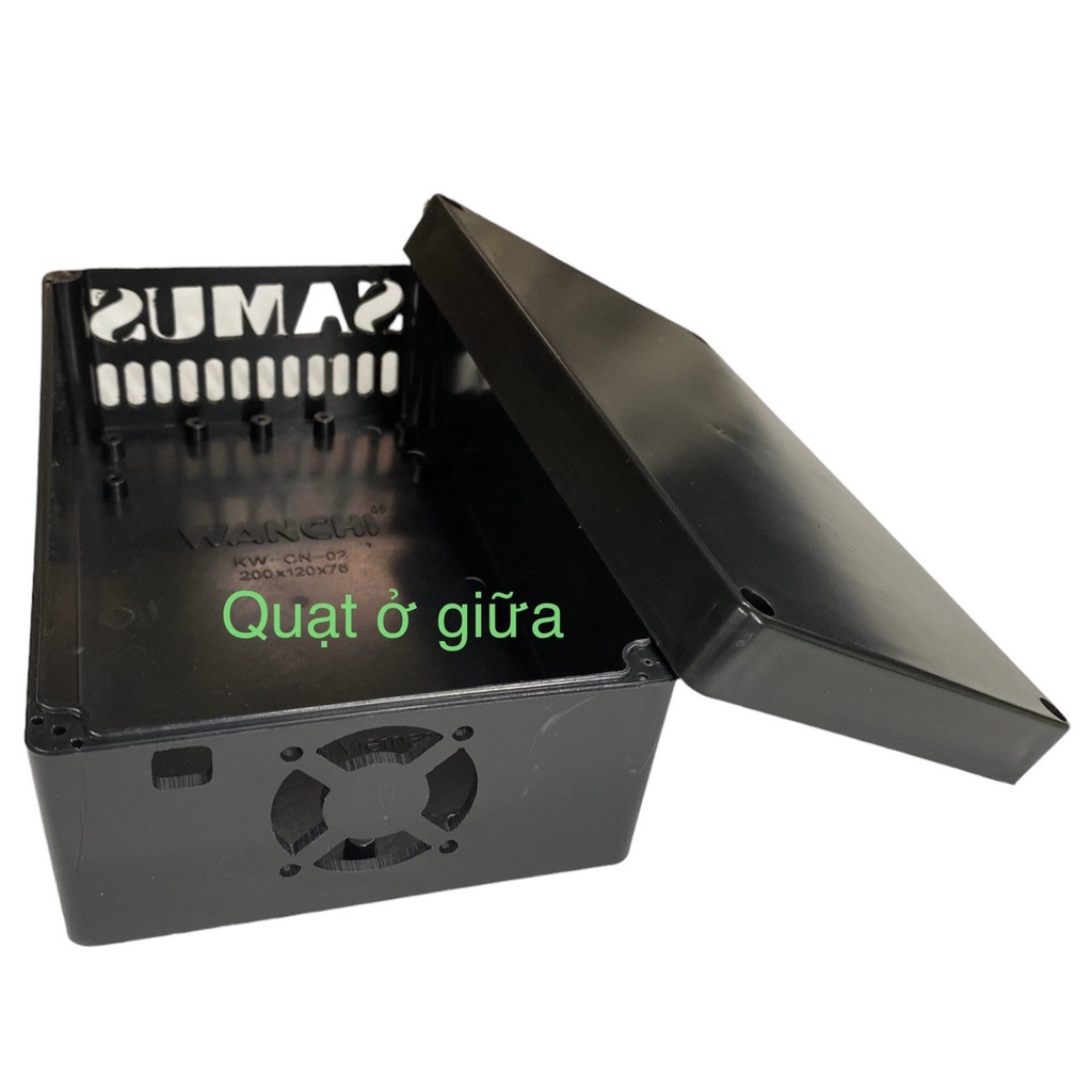 Hộp nhựa ABS Phay sẵn khoan sẵn WANCHI 200x120x75mm - LinhKien HD