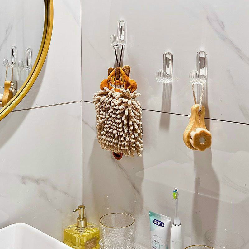 Móc treo hình chữ J dán tường treo chìa khóa quần áo đồ dùng trong nhà