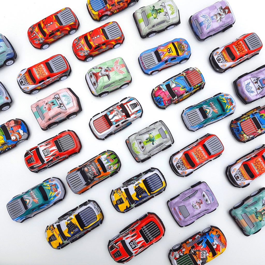 30 chiếc Ô Tô Mini, Oto kim loại nhiều màu sắc hot Trend dành cho Bé .ĐTCA