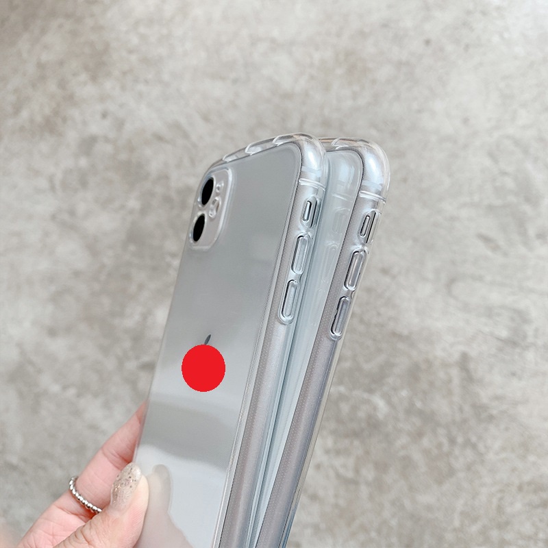 Ốp Lưng Điện Thoại Iphone Trong Suốt Phồng 4 Cạnh Chống Sốc Bảo Vệ Tốt Hơn Cho Dế Yêu Từ X > 13Promax