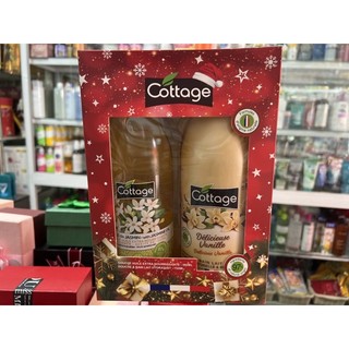 Sét sữa tắm cottage 2 chai 750ml và 560ml