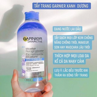 Nước tẩy trang Garnier