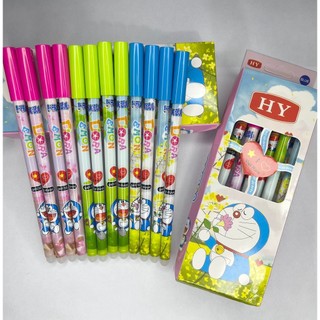 Bút bi gel tẩy xóa được hình Doraemon