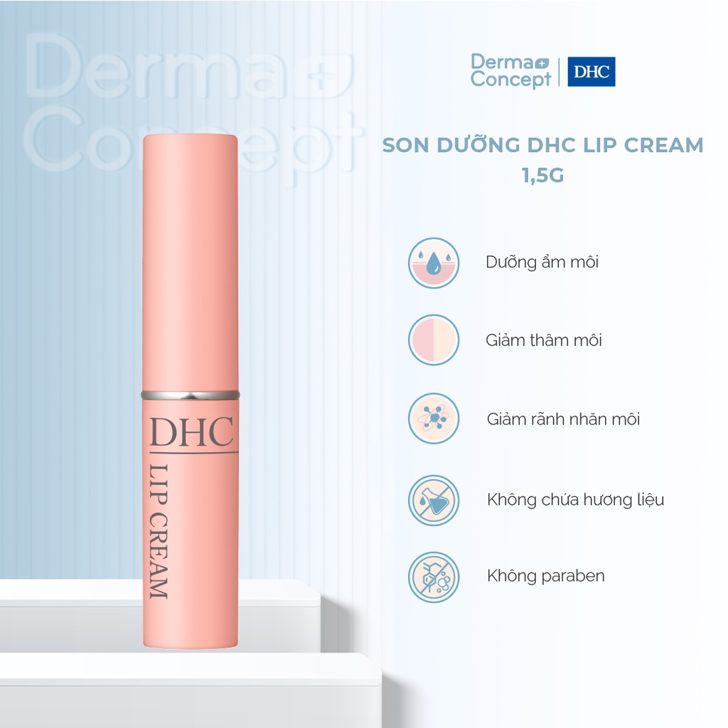 Son dưỡng môi DHC Lip Cream dưỡng ẩm, làm mềm môi 1,5g