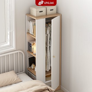 Tủ quần áo gỗ unlimi thiết kế thông minh, lưu trữ đồ đa năng - gp222