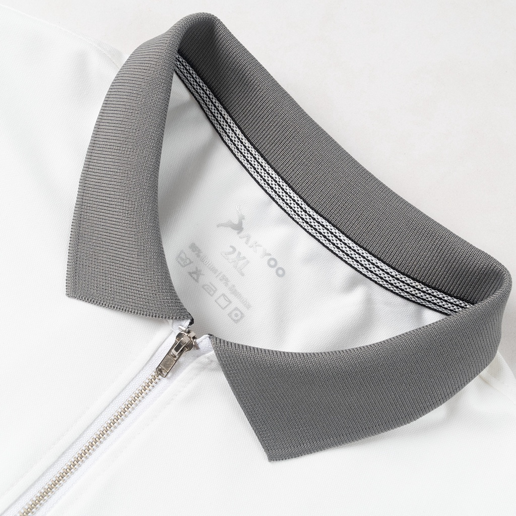 Áo Polo Bigsize 80-140KG AKYOO Cao Cấp chuẩn form, sang trọng - thanh lịch - PL TRANG C12