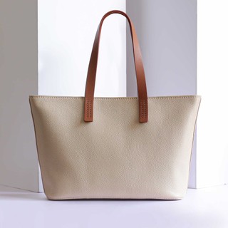 Túi da Passion T24 - Túi Tote size lớn, túi đeo vai - Túi xách da Ponagar Handmade