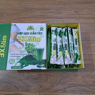 DIỆP LỤC CẦN TÂY 3X Slim - Giúp thanh lọc cơ thể, giảm cân, làm sáng đẹp da