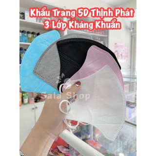Khẩu trang 5d thịnh phát 3 lớp kháng khuẩn