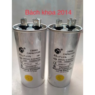 Tụ điều hòa 2 chân, 3 chân {CHỌN ĐÚNG MẪU} từ 25MF đến 70MF/tụ máy lạnh Casper, LG, Panasonic, Funiki.....