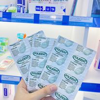 Viên sủi ngâm làm sạch và vệ sinh hàm tháo lắp, máng tẩy trắng, khay chỉnh nha - Polident Antibacterial Denture Cleanser