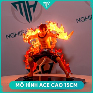 Mô hình one piece - mô hình ace hỏa quyền cao 10cm full box