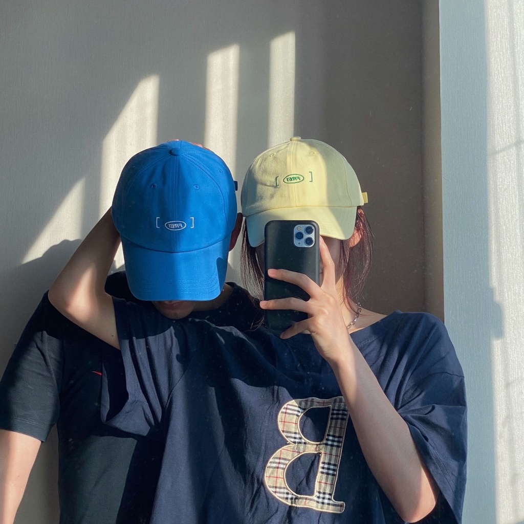 Mũ lưỡi chai nam nữ Bluehope nón kết thêu họa tiết FREI Nhiều màu thời trang mới lạ mẫu mới MN49