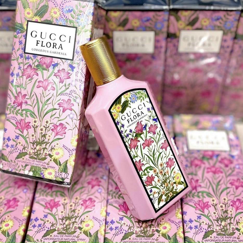 Nước Hoa Nữ 𝐆𝐮𝐜𝐜𝐢 𝐅𝐥𝐨𝐫𝐚 𝐆𝐨𝐫𝐠𝐞𝐨𝐮𝐬 𝐆𝐚𝐫𝐝𝐞𝐧𝐢𝐚 EDP Dung Tích 100ml , Dầu Thơm Sang Trọng, Ngọt Ngào Đầy Tươi Mới - Myan.Store