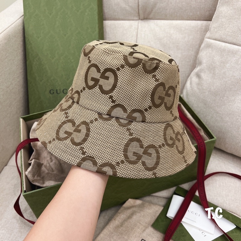 Combo Nón cặp tình nhân Gucci - GC Basic vải kaki dày đẹp chuẩn thời trang