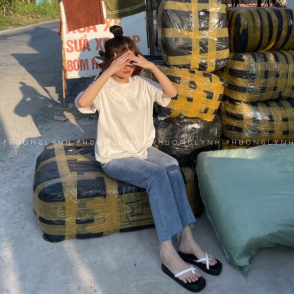 Quần jeans nữ ống suông, quần jeans nữ lưng cao , quần ống đứng chất jeans co dãn hàng loại 1 PLQ149-PHUONG LYNH SHOP