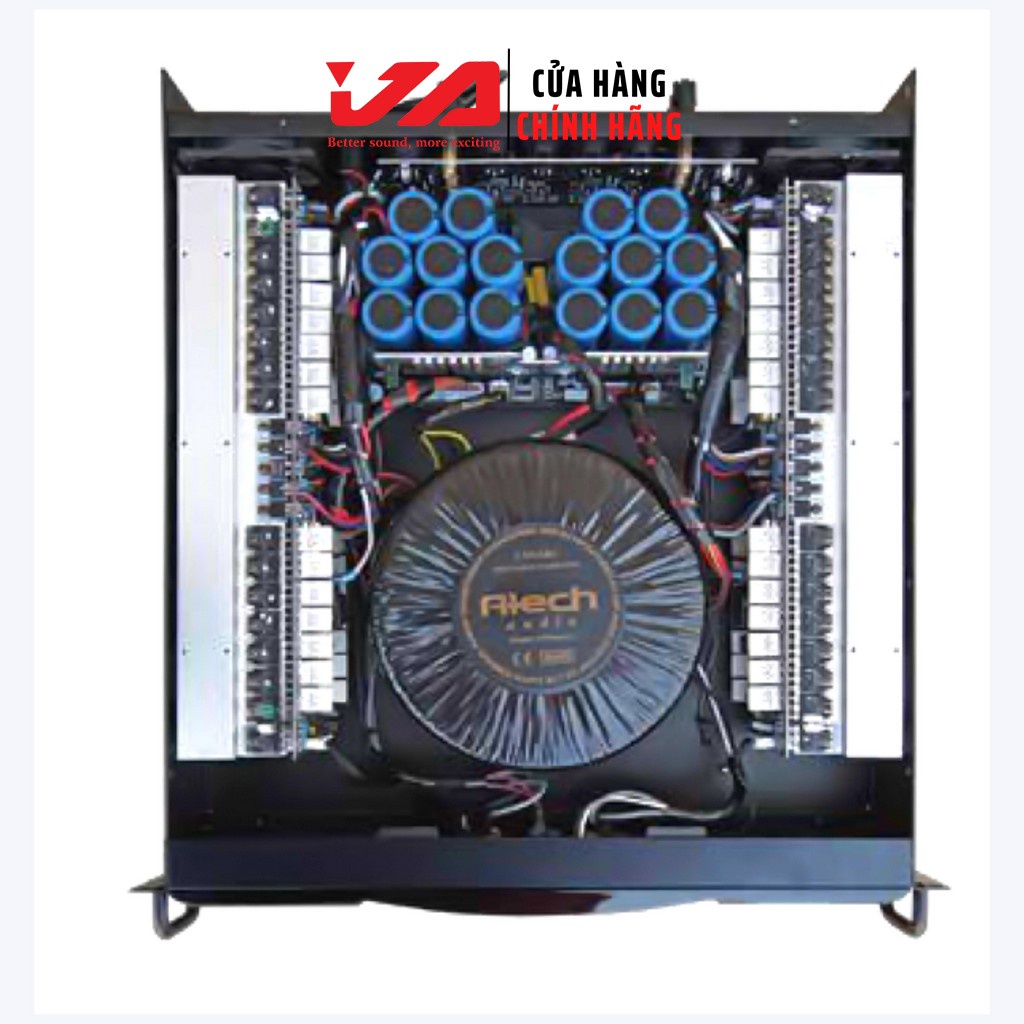 Cục Đẩy 4 Kênh JA H-4800 4800W Chính Hãng-Cục Đẩy Công Suất 4 Kênh Karaoke Gia Đình-Sự Kiện,Tặng 10M Dây Loa-JA Audio