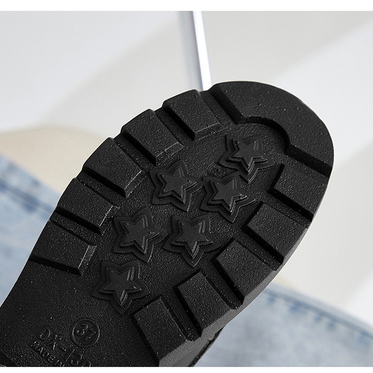 Giày Oxford Da Mềm Thoải Mái Phong Cách retro Anh Quốc Cho Nữ