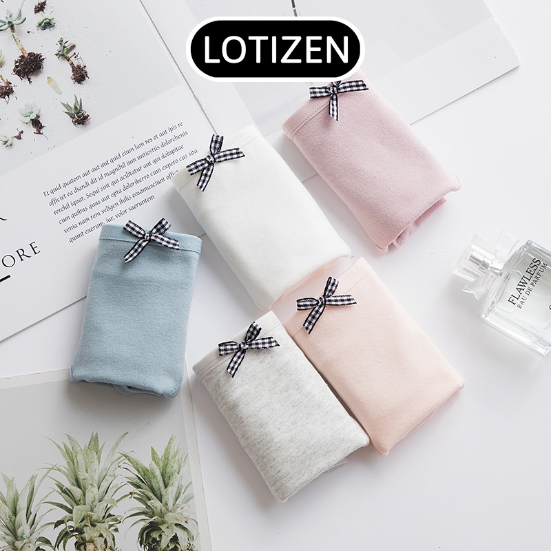 Quần lót nữ cute đính nơ dễ thương 370