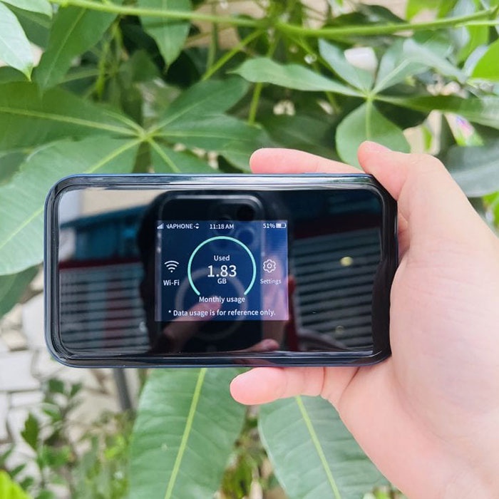 Bộ Phát Wifi 5G ZTE MU5002 Wifi 6, Tốc Độ Cao 3.8Gpbs, Băng Tần Kép NSA/SA 5G, Hỗ Trợ Kết Nối 32 User