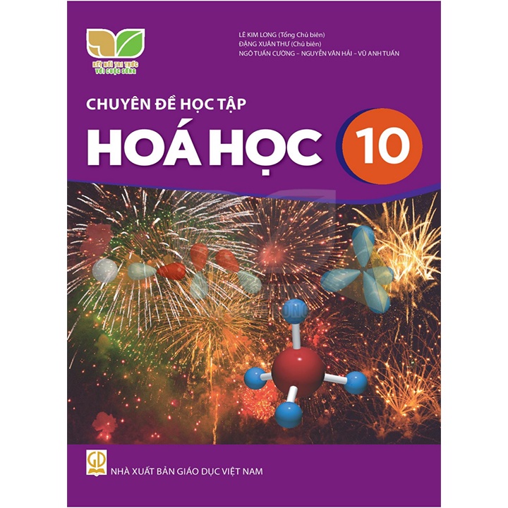 Sách - Chuyên đề học tập hóa học Lớp 10 - Kết nối kèm 2set bọc sách 10 tờ khổ 23x33cm