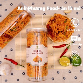 Khô gà sợi lá chanh đồ ăn vặt ngon, sạch, hình thật video thật
