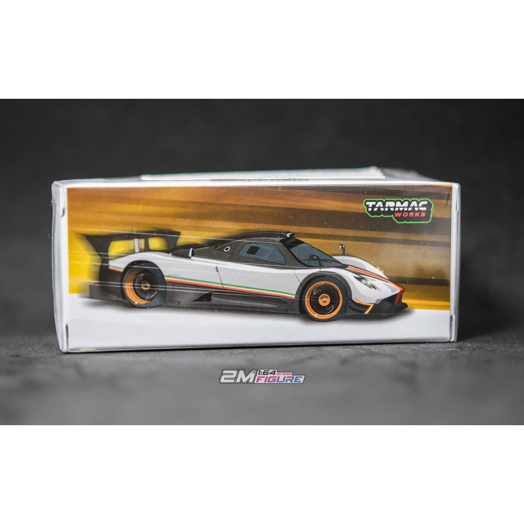 MÔ HÌNH XE 1/64 Pagani Zonda R - Bianco Benny