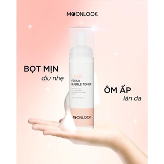 Toner dạng bọt MoonLook LHA Fresh Bubble Toner