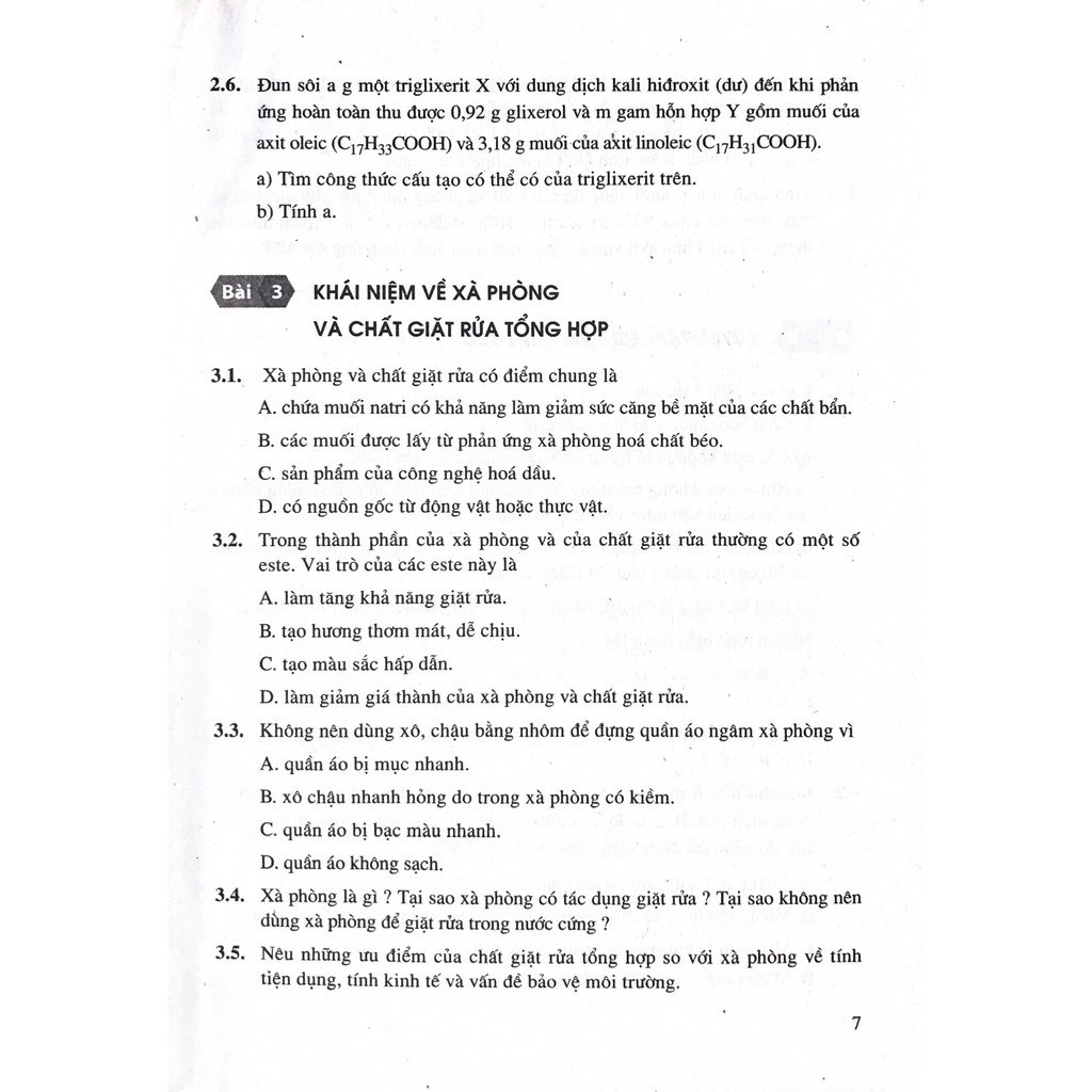 Sách - Bài tập Hóa học 12 -NXB Giáo dục -Bán kèm 1 bút chì