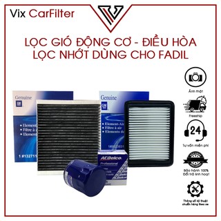 Lọc gió động cơ – lọc gió điều hòa – lọc dầu nhớt cho vinfast fadil đời 2018-2023