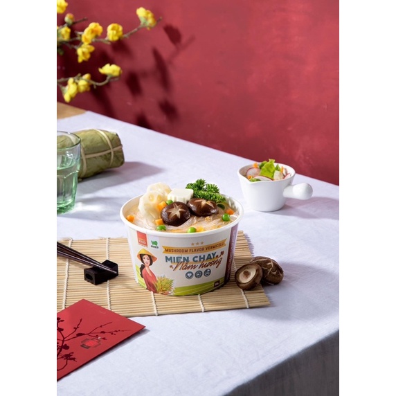 Miến Chay Nấm Hương Tô - SIMPLYFOOD