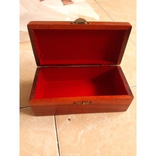 Hộp đựng con dấu gỗ hương 20 x 10 x 7cm