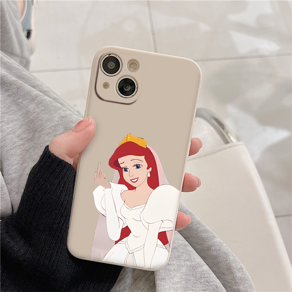 Ốp Điện Thoại Công chúa hư hỏng hài hước độc đáo Chống Sốc Cho iPhone 11 13 Pro Max 12 Pro Max 7Plus xr e5356