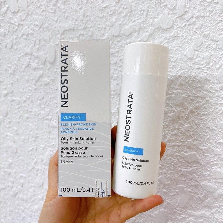 Toner Giúp Làm Sạch Sâu Mềm Da Se Khít Lỗ Chân Lông NeoStrata Clarify Oily Skin Solution AHA 8%