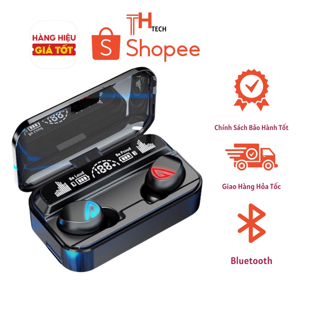 Tai Nghe Bluetooth M10 Pro, Tai Nghe Không Dây M10 Pro Phiên Bản Nâng Cấp Pin Trâu-TH.Tech