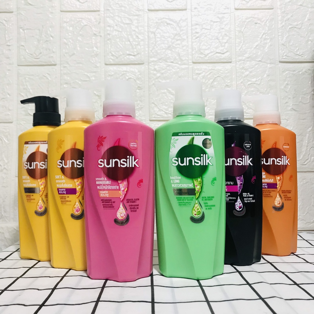 Dầu gội, dầu xả Sunsilk Thái Lan( 325ml - 350ml - 425ml)