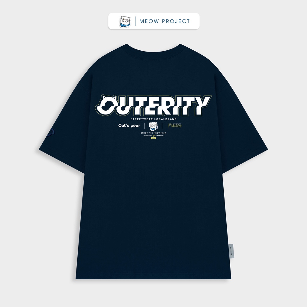 Áo Thun Outerity Meowment | Meow x Tết Ấm Project - ATO1003 Abi unisex 2023 | BigBuy360 - bigbuy360.vn