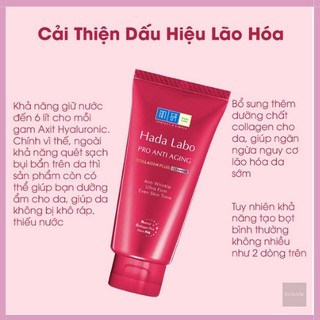 Sữa Rửa Mặt Hadalabo Tuýp 80g ( CÓ ẢNH CHỤP SẢN PHẨM )