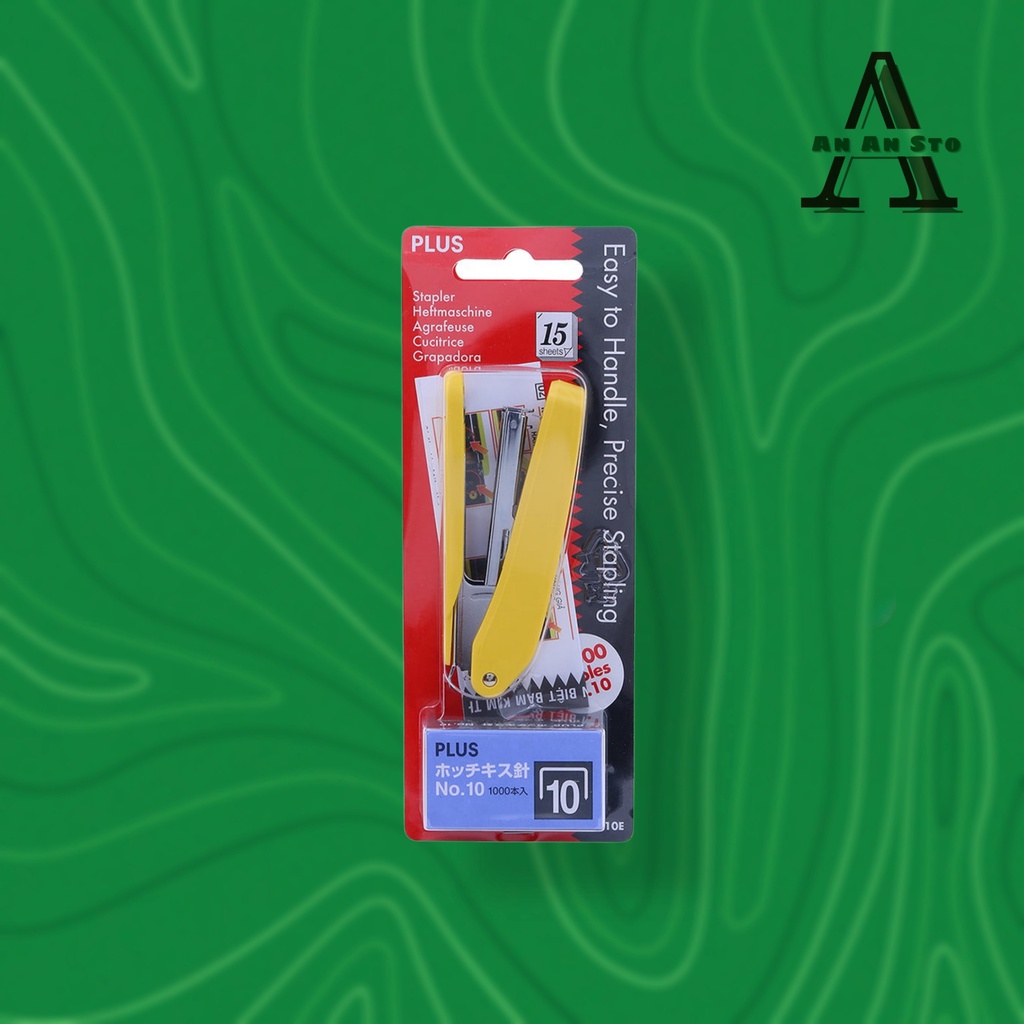 MÁY DẬP GHIM PLUS PS-10E - KÈM 2 HỘP GHIM