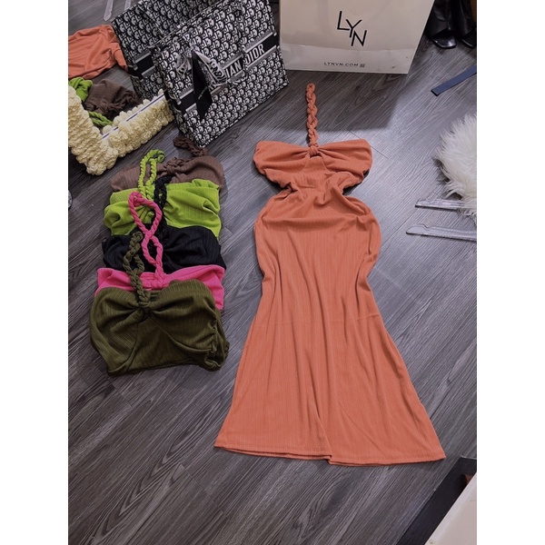 Body Đan Tít Đuôi Loe Bảng Màu Sịn Nhà Lyn