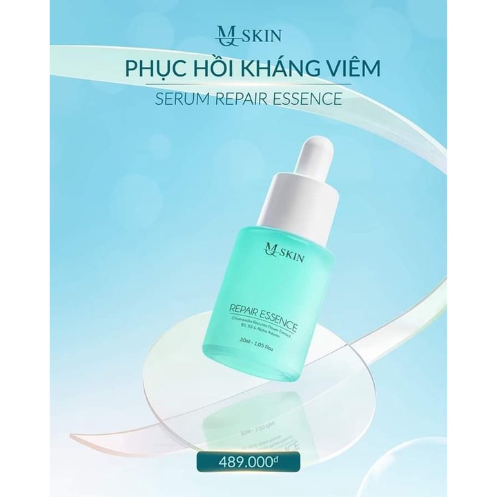 Serum phục hồi MQ SKIN cấm ẩm giảm sưng đỏ ngừa sạm da khi tái tạo Repair Essence 30ml
