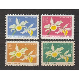 Tem sưu tập Việt Nam MS 307 Lan Hoàng thảo 1976