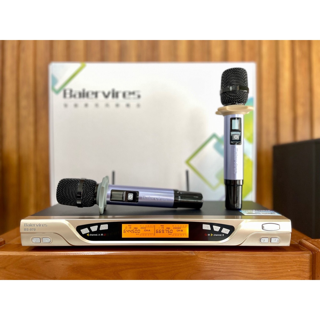 Mic không dây chính hãng Baiervires BS-970